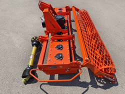 erpice rotante con rullo per trattore kr 210r