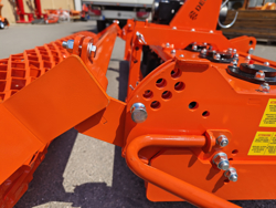 erpice rotante con rullo per trattore kr 210r