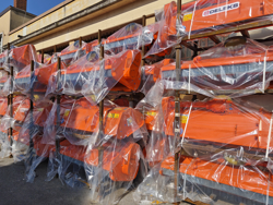 trinciatrice a mazze con spostamento idraulico per trattrice mod cervo 200