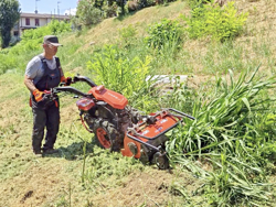 motocoltivatore deleks motore kama