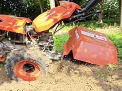aratro rotativo doppio motocoltivatore
