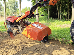 aratro rotativo doppio motocoltivatore