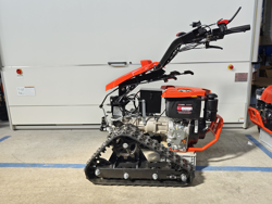 motocoltivatore cingolato deleks motore kama420cc