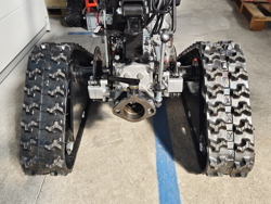 motocoltivatore cingolato deleks motore kama420cc