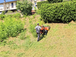 motocoltivatore cingolato deleks motore kama420cc