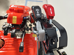 motocoltivatore cingolato deleks motore kama420cc