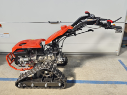 motocoltivatore cingolato deleks motore loncin420cc