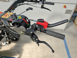 motocoltivatore cingolato deleks motore loncin420cc