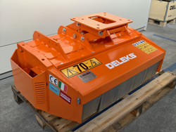 trincia rovi per miniescavatore da 80cm decespugliatore idraulico mod arj 80