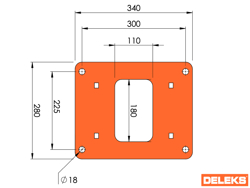 trincia rovi per miniescavatore da 80cm decespugliatore idraulico mod arj 80