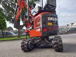 miniescavatore compatto motore kubota s100a