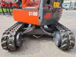 miniescavatore compatto motore kubota s100a