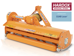 trincia a mazze per trattore 185cm di taglio serie media mod leopard 180