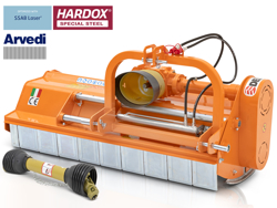 trinciatrice spostabile idraulica a mazze per trattore mod leopard 180 sph