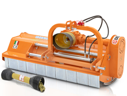 trincia erba e sarmenti a mazze spostamento idraulico 160cm di taglio per trattore mod leopard 160 sph