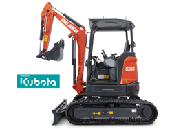 miniescavatore compatto s280 kubota