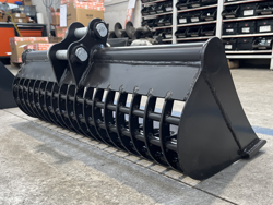 benna grigliata per miniescavatore m100 800st