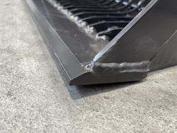 benna grigliata per miniescavatore m100 800st