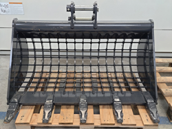 benna grigliata per miniescavatore s280 100st