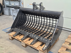 benna grigliata per miniescavatore s280 100st