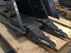 benna per miniescavatore s380 b300