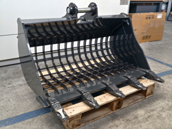 benna grigliata per miniescavatore s380 100st