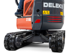 miniescavatore compatto motore kubota s100a