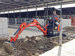 miniescavatore compatto s180