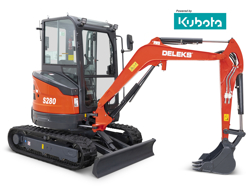 miniescavatore compatto s280ck