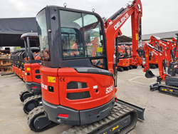 miniescavatore compatto s280ck