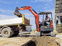miniescavatore compatto s280 kubota