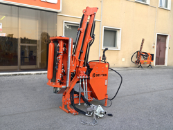 braccio decespugliatore idraulico per trattore trincia o barra tosasiepi mod airone