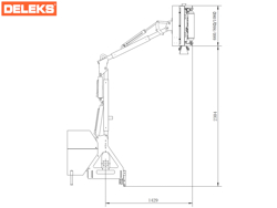 braccio decespugliatore idraulico per trattore trincia o barra tosasiepi mod airone