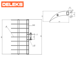 rastrello s100 rake80