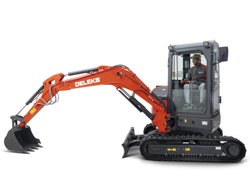 miniescavatore compatto s380ck