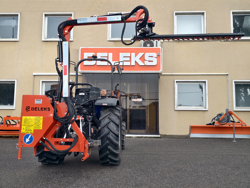 braccio decespugliatore idraulico per trattore trincia o barra tosasiepi mod airone