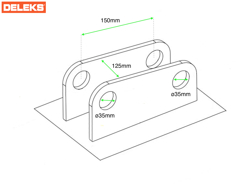 benna per miniescavatore s280 bhb 300