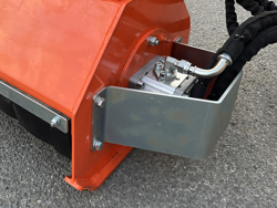 braccio decespugliatore idraulico per trattore trincia o barra tosasiepi mod merlo