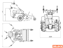 trincia a motore smart 1000