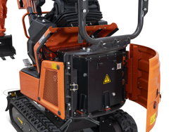 miniescavatore compatto e110