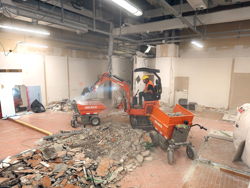 miniescavatore compatto e110