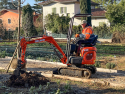 miniescavatore compatto m100