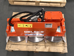 barra idraulica 3 dischi per escavatori e tagliasiepi cutter3