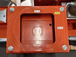 barra idraulica 5 dischi per escavatori e tagliasiepi cutter5