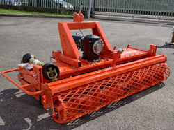 erpice rotante con rullo per trattore kr 210h