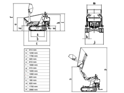 minidumper motore a scoppio bs m8000