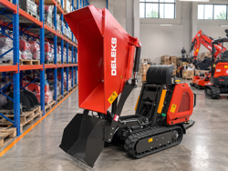 minidumper motore kubota m8000