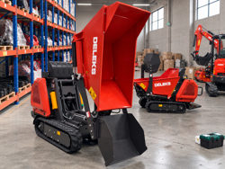 minidumper motore kubota m8000